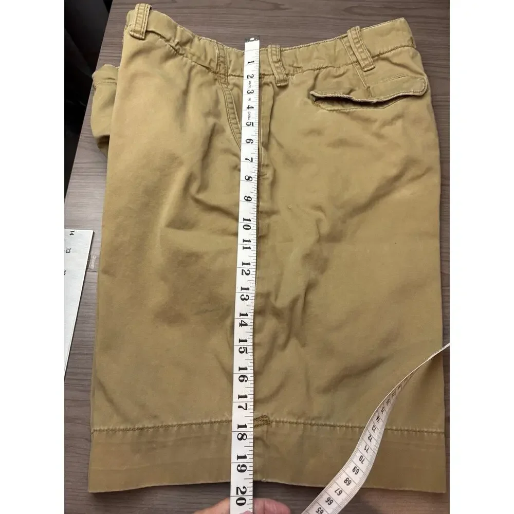 Polo By Ralph Lauren Relaxed Fit-Classic Style-Brown Tan 36-Draw Strings